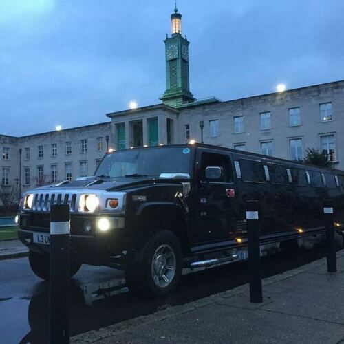 Stratford-upon-Avon Black Hummer Limo hire